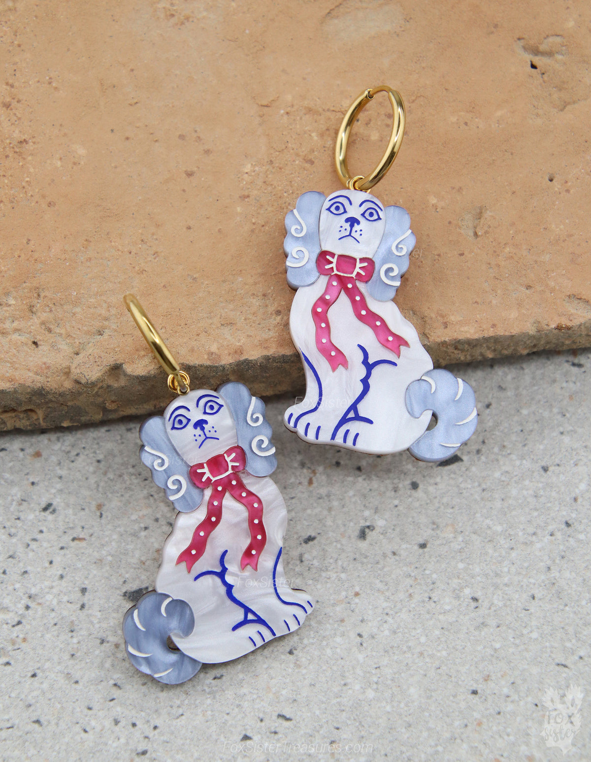 Hearth Spaniels – Statement Earrings