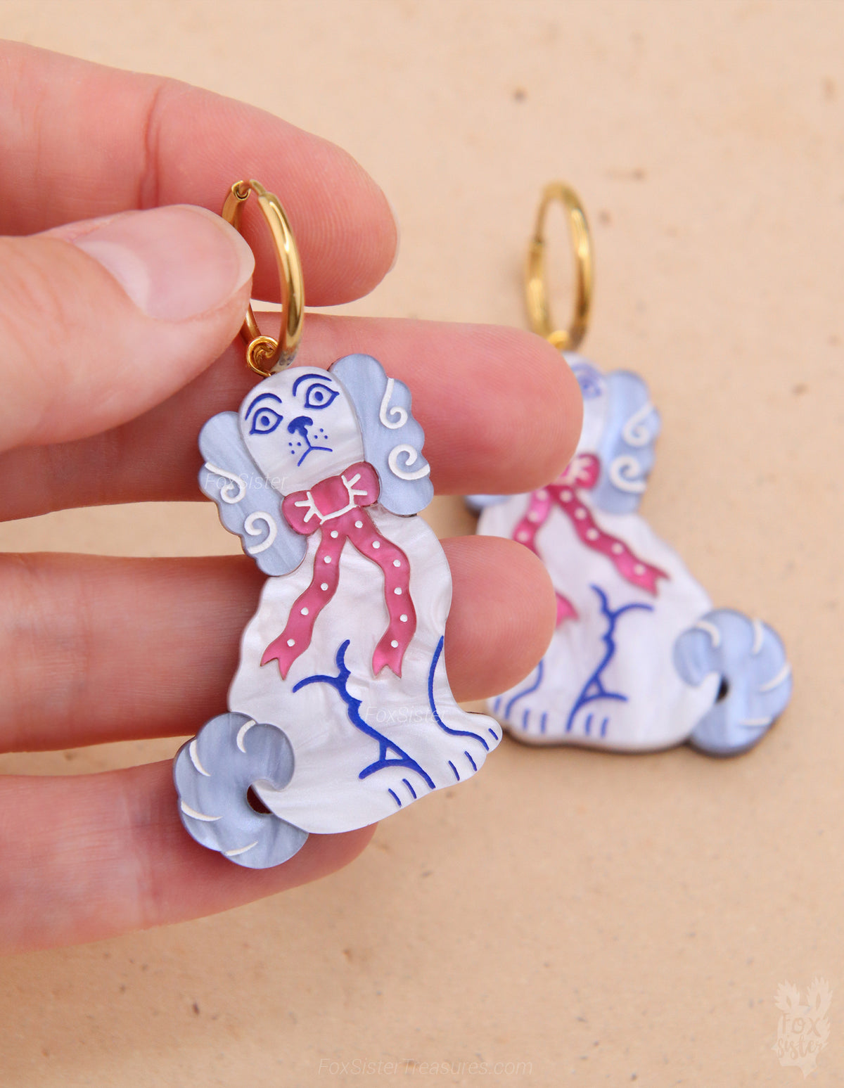 Hearth Spaniels – Statement Earrings