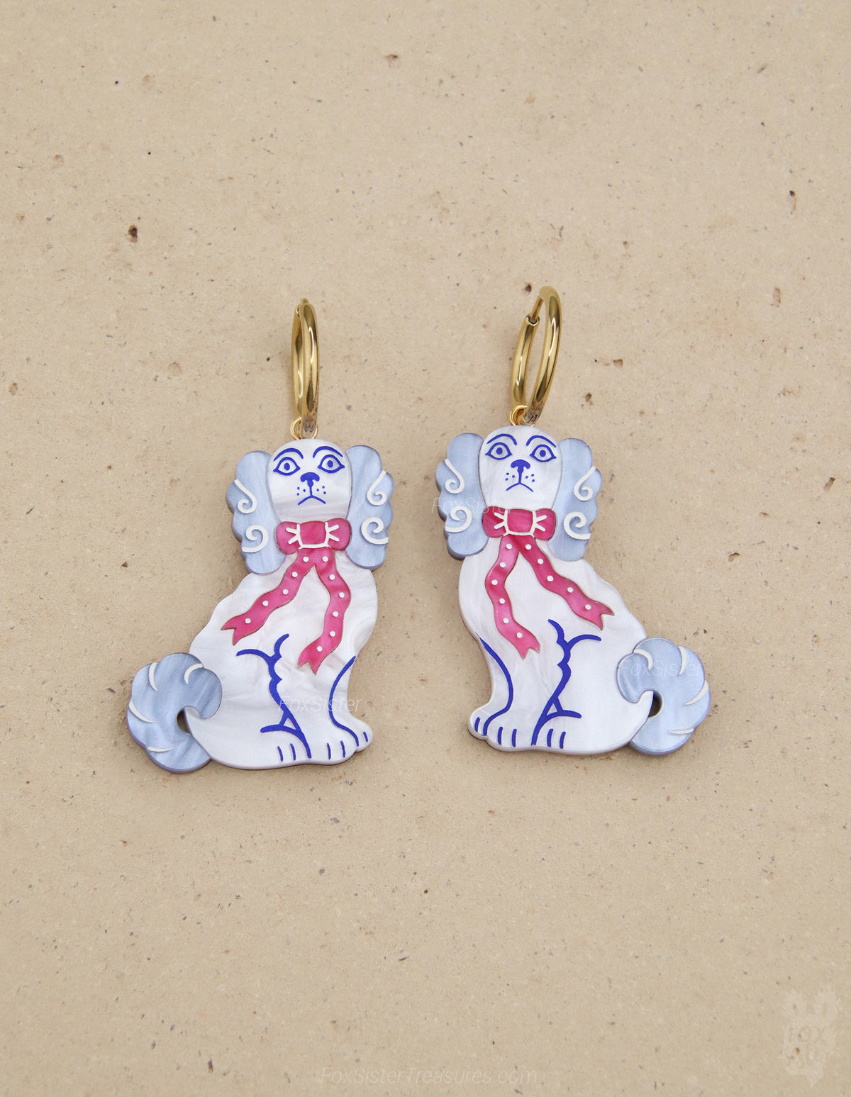 Hearth Spaniels – Statement Earrings