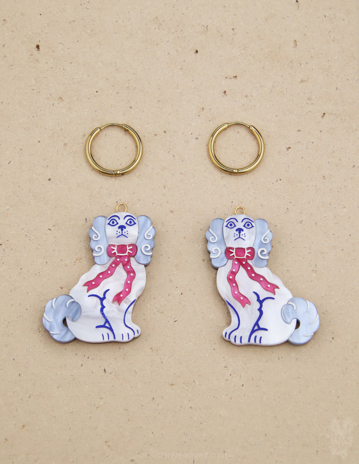 Hearth Spaniels – Statement Earrings