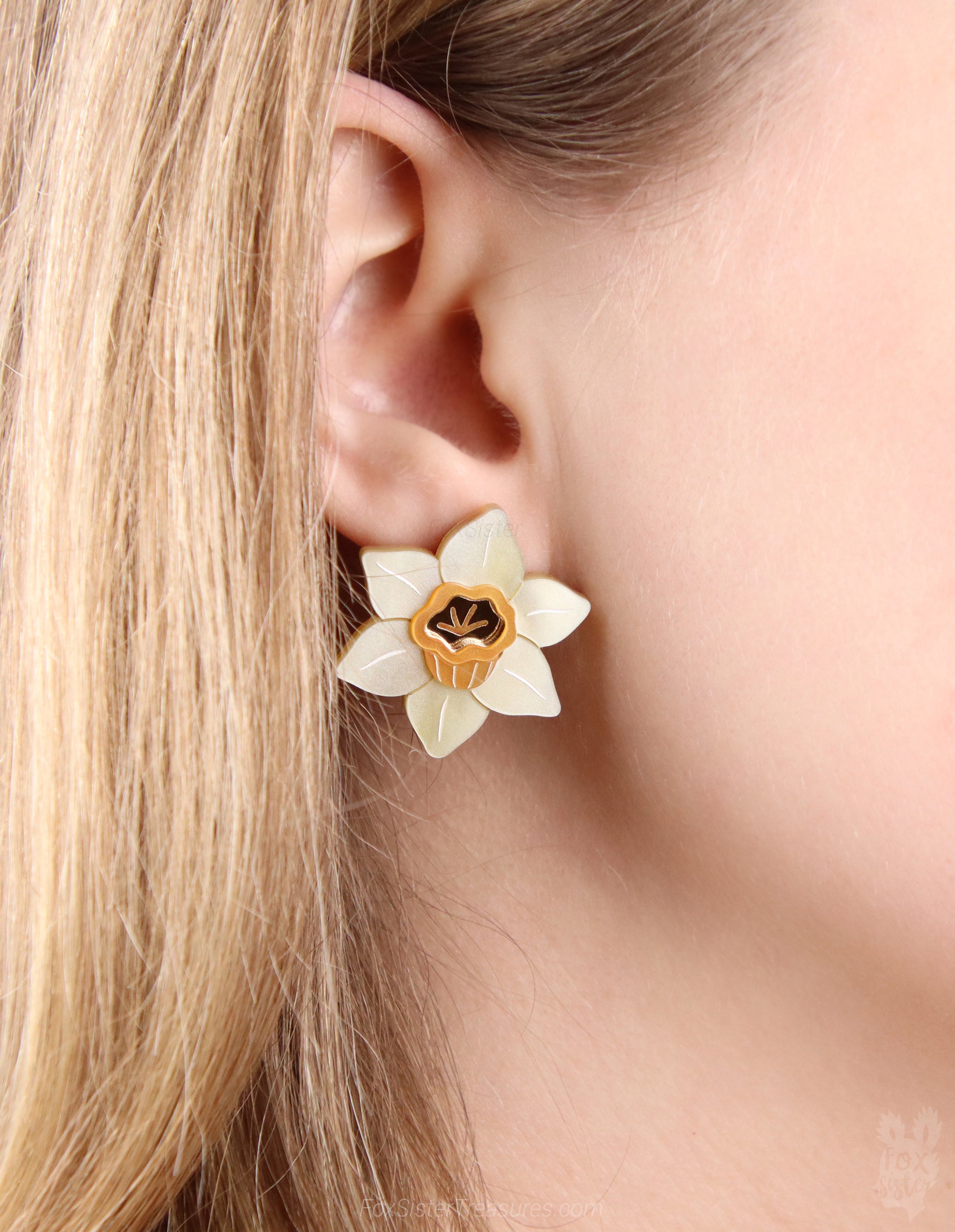 Daffodils - Small Earrings