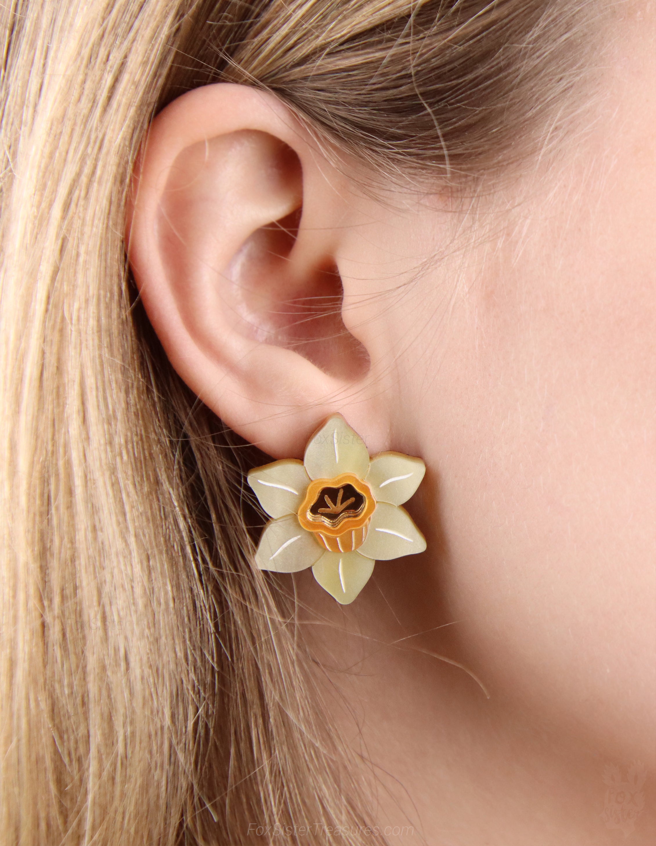 Daffodils - Small Earrings