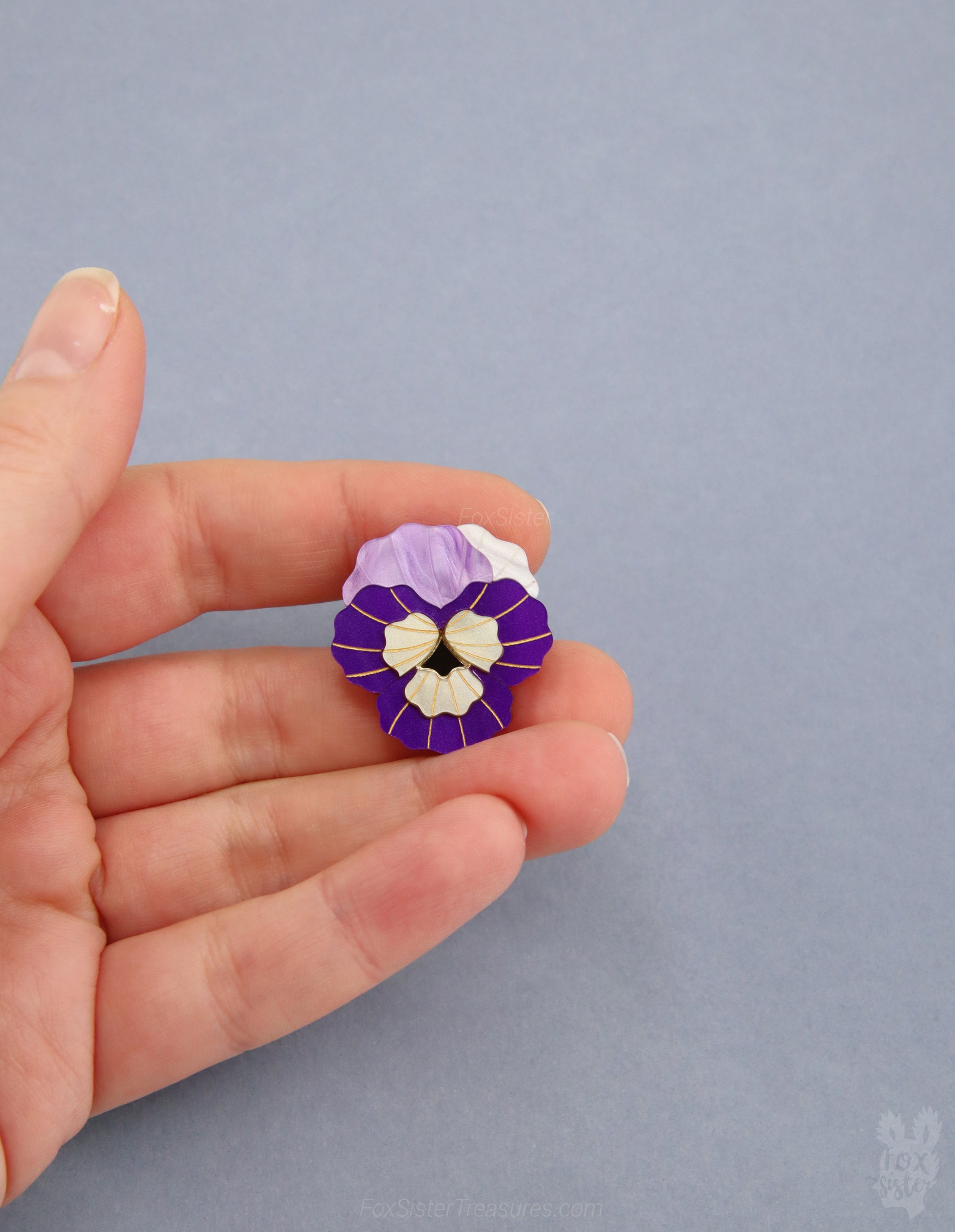 Pansy Flower – Pin